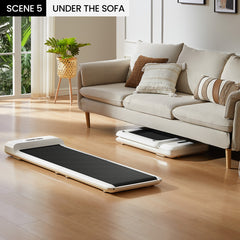 WalkingPad C2 Foldable Walking Treadmill Under the sofa