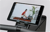 Water rower screen holder