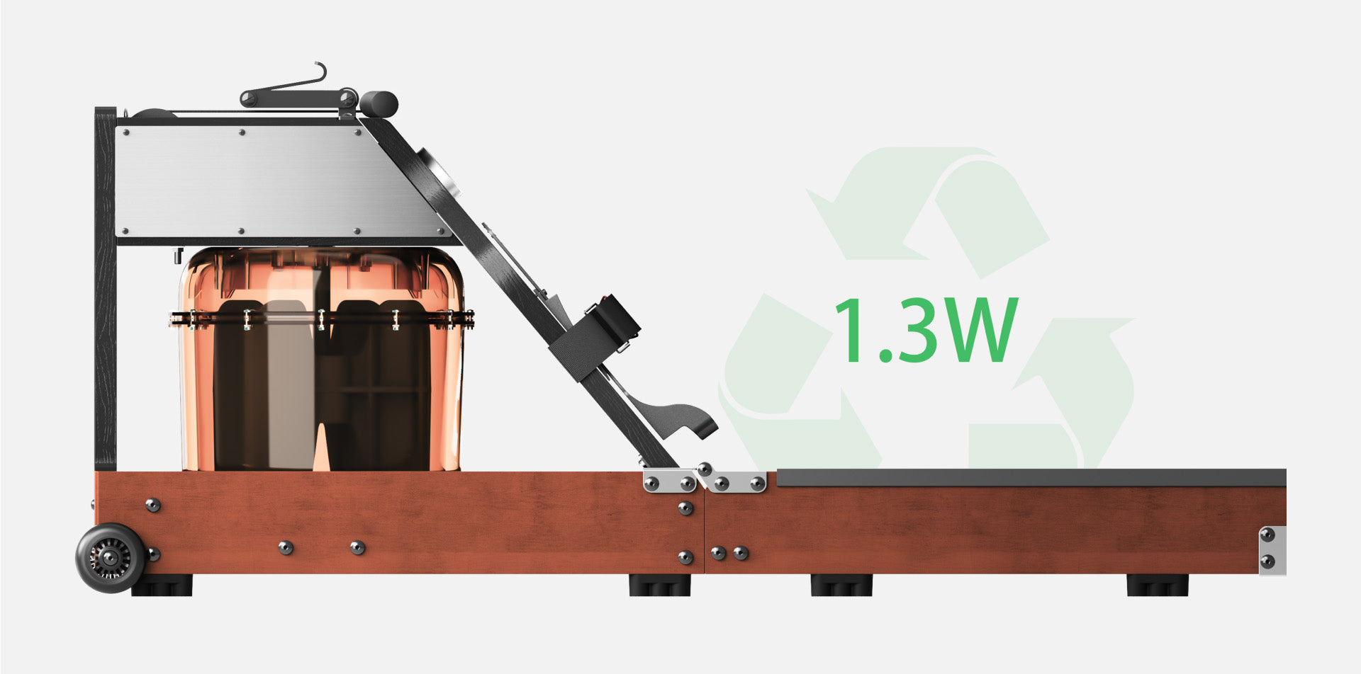 WM10 Trifold Water Rowing Machine