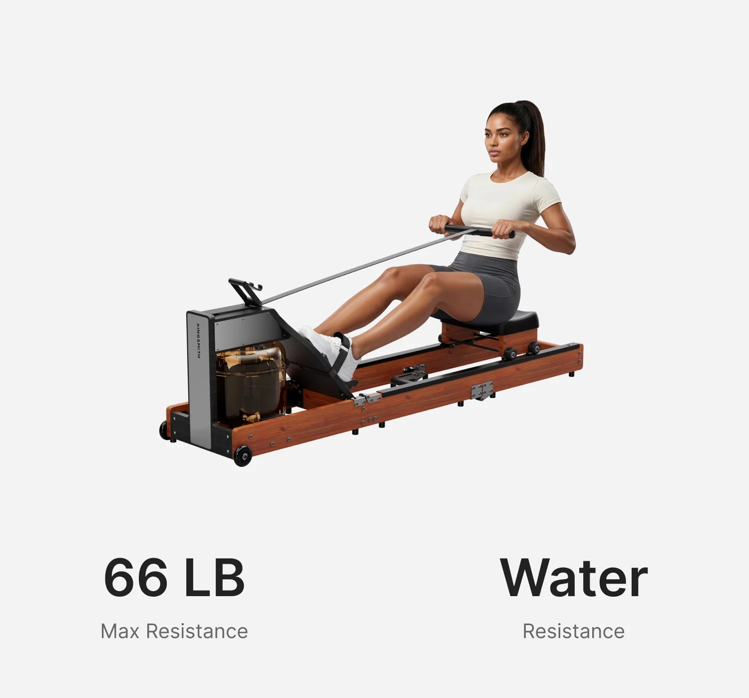 WalkingPad WR1 tri fold rowing machine for compact home fitness training