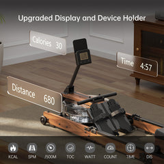 WR3L Tri-fold Water Rowing Machine