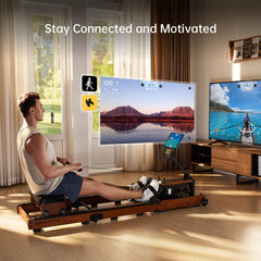 WR3L Tri-fold Water Rowing Machine