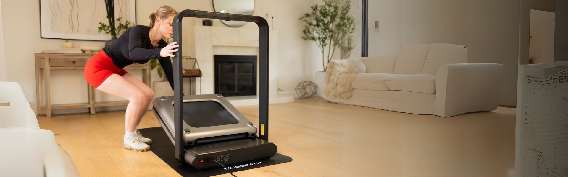 Small Walking Pad, Foldable and Portable