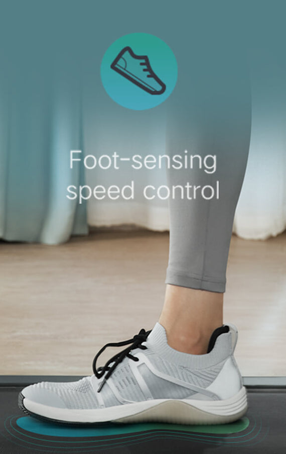 Foot sensing control WalkingPad R1 Pro 2IN1 Foldable Treadmill