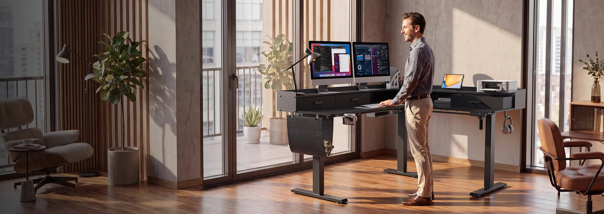 Pneumatic Desk Series