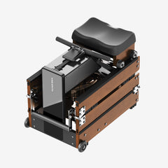 KingSmith WM10 Tri-fold Water Rowing Machine – Dual Resistance, Compact ...