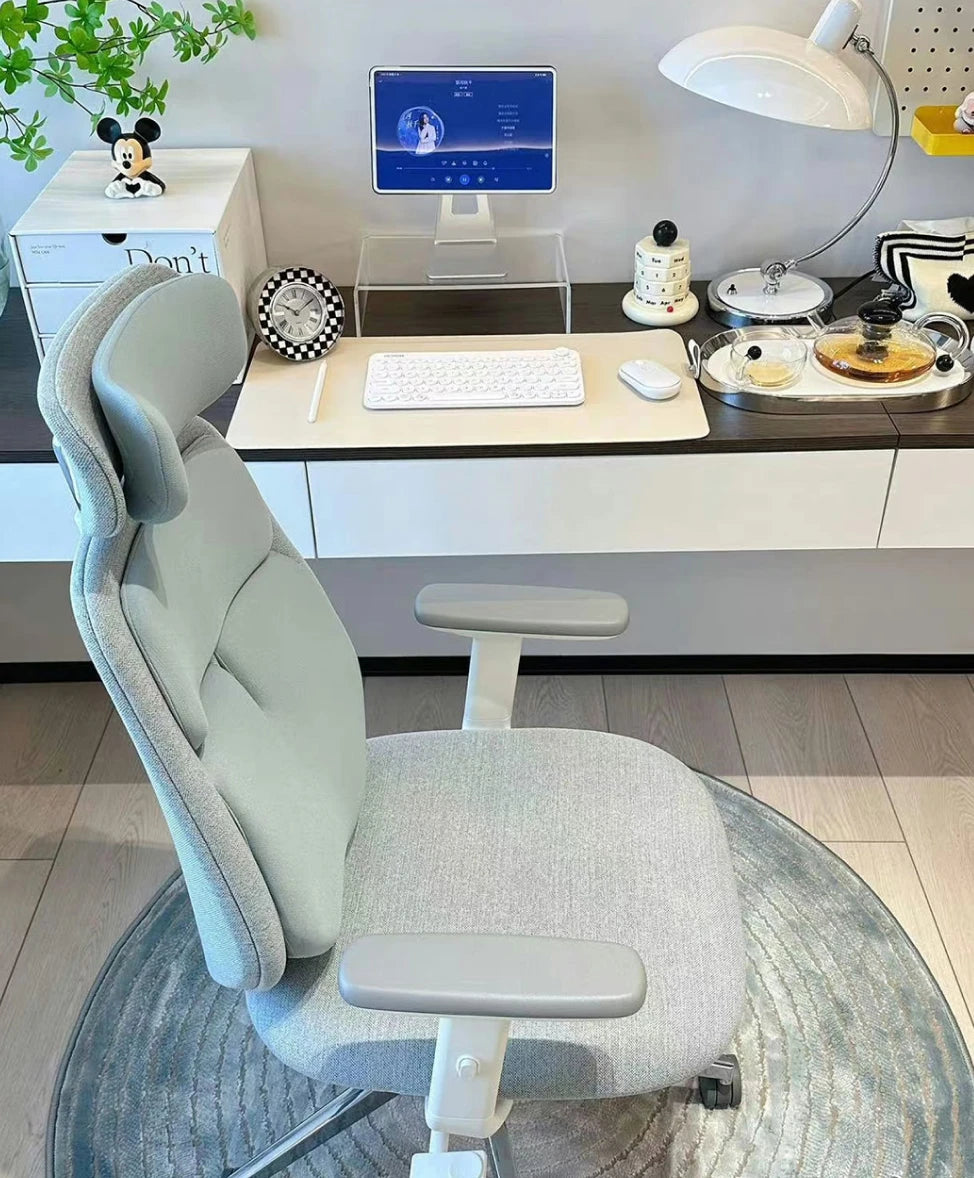 Air-Smart ergonomic office chair in various home office setups, showcasing versatile placement
