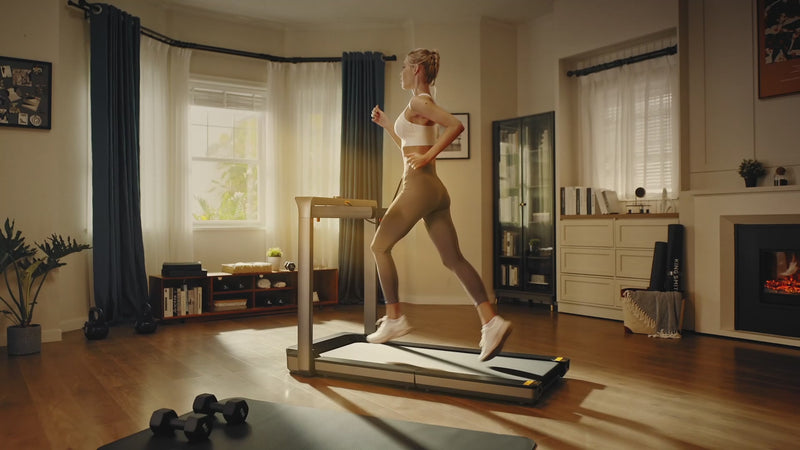 [video]  WalkingPad X25 plus foldable treadmill overview video showing indoor running and home workouts