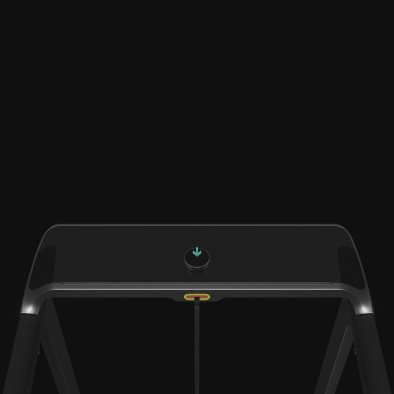 WalkingPad X218 treadmill LED console animation on desktop mobile