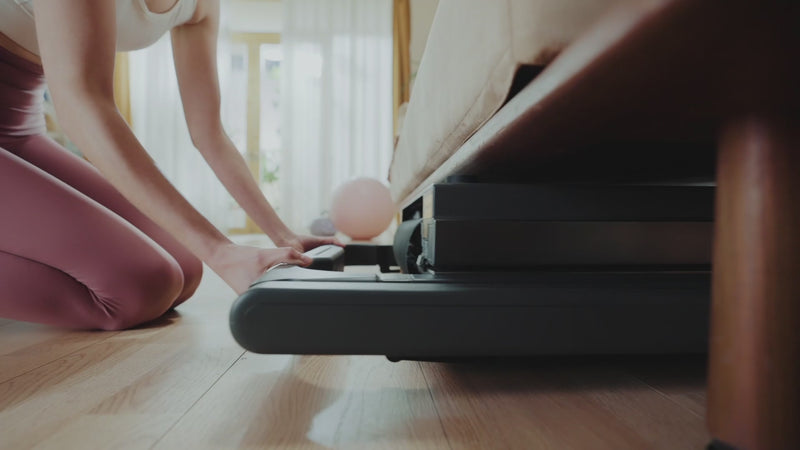 WalkingPad Z3 Hybrid treadmill running mode for indoor cardio workout