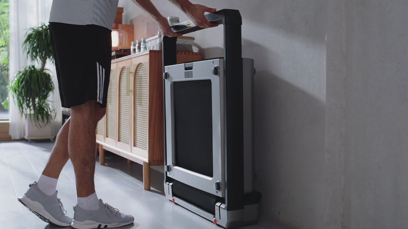 WalkingPad X25 plus foldable treadmill overview video showing indoor running and home workouts
