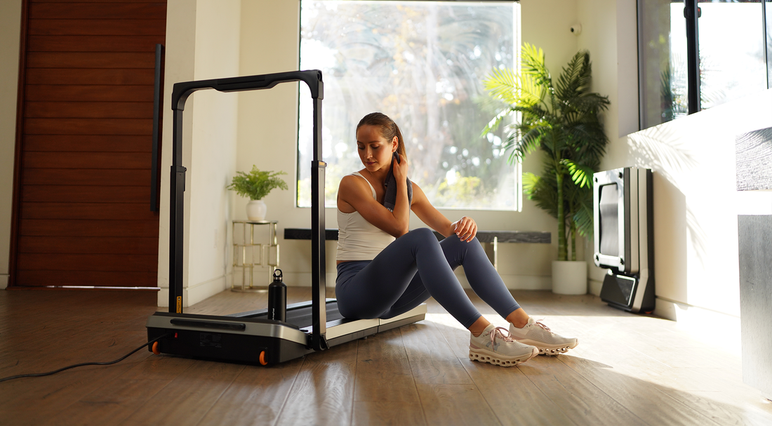 [video]  WalkingPad Z3 Hybrid foldable treadmill overview video showing indoor running and home workouts