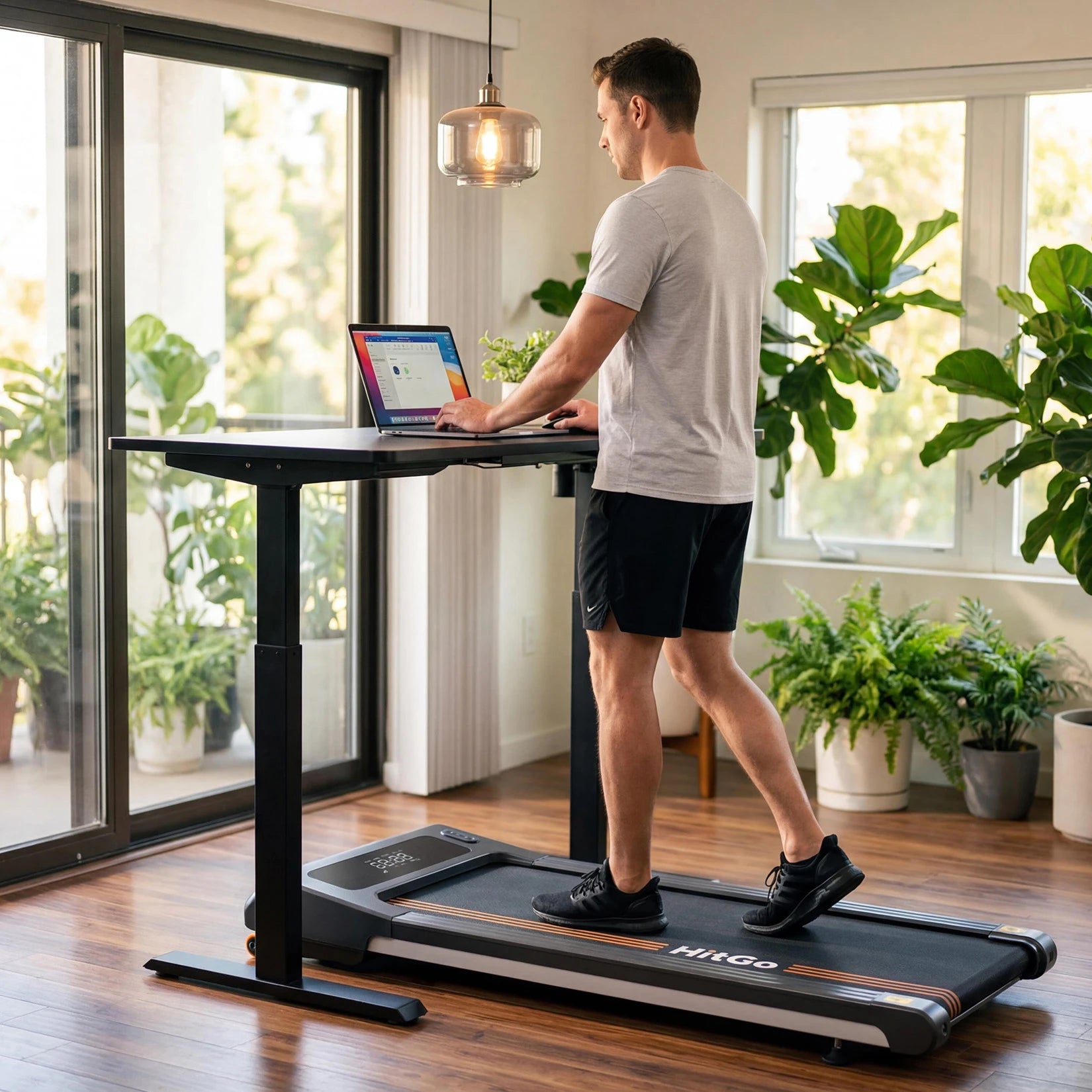H1 Plus Auto Incline Under-Desk Treadmill
