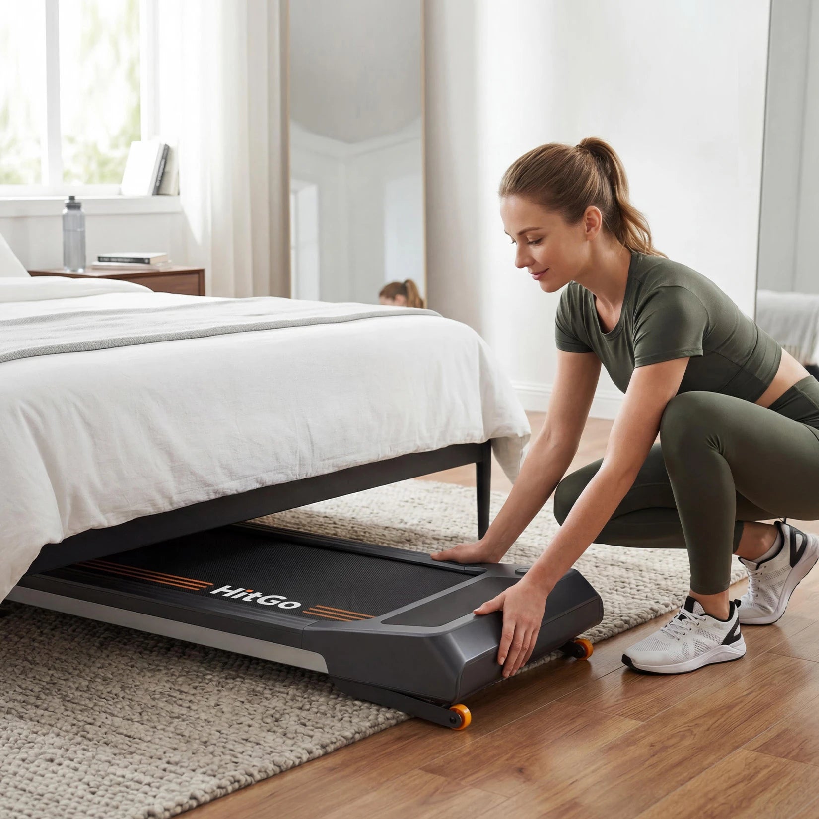 H1 Plus Auto Incline Under-Desk Treadmill