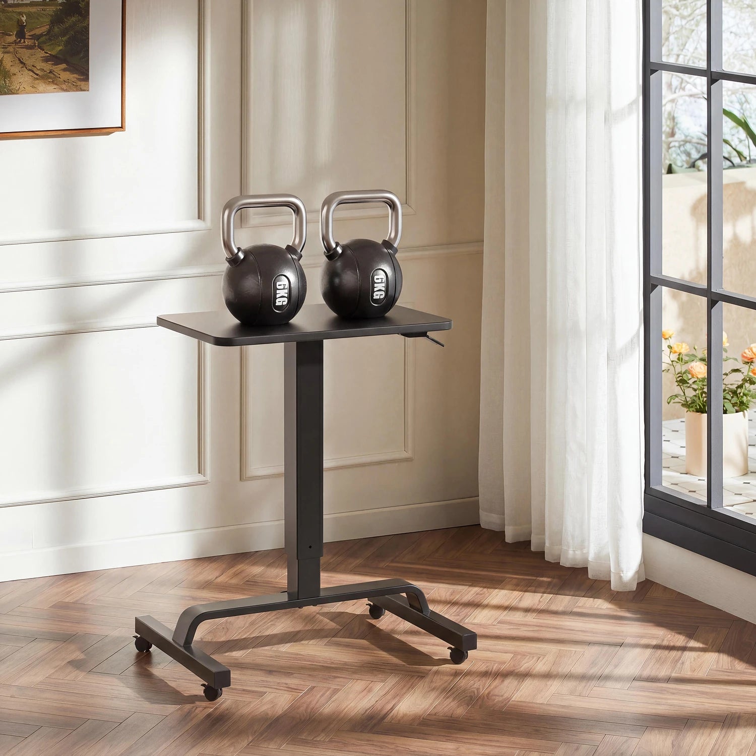 ETD4 Pneumatic Rolling Standing Desk
