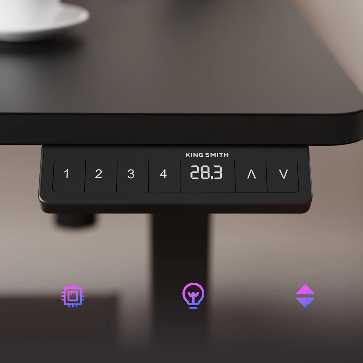 Two-Piece Tabletop Standing Desk