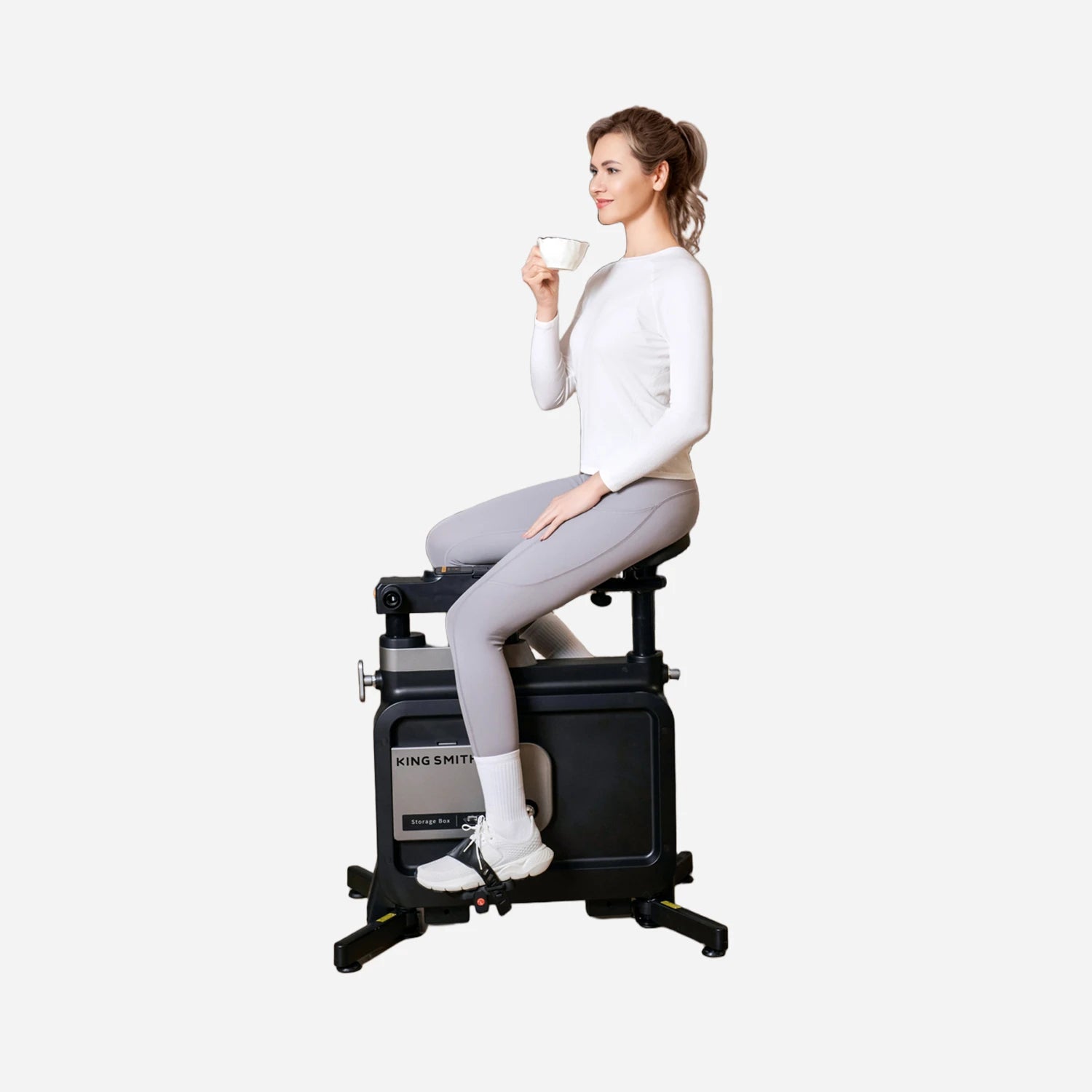 W1B 3 IN 1 Foldable Exercise Bike, Under Desk Bike