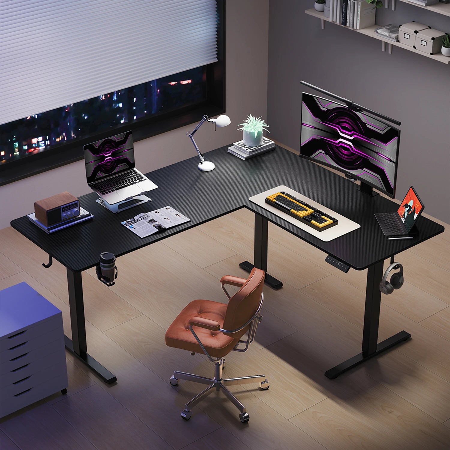 Pro L Shaped Standing Desk