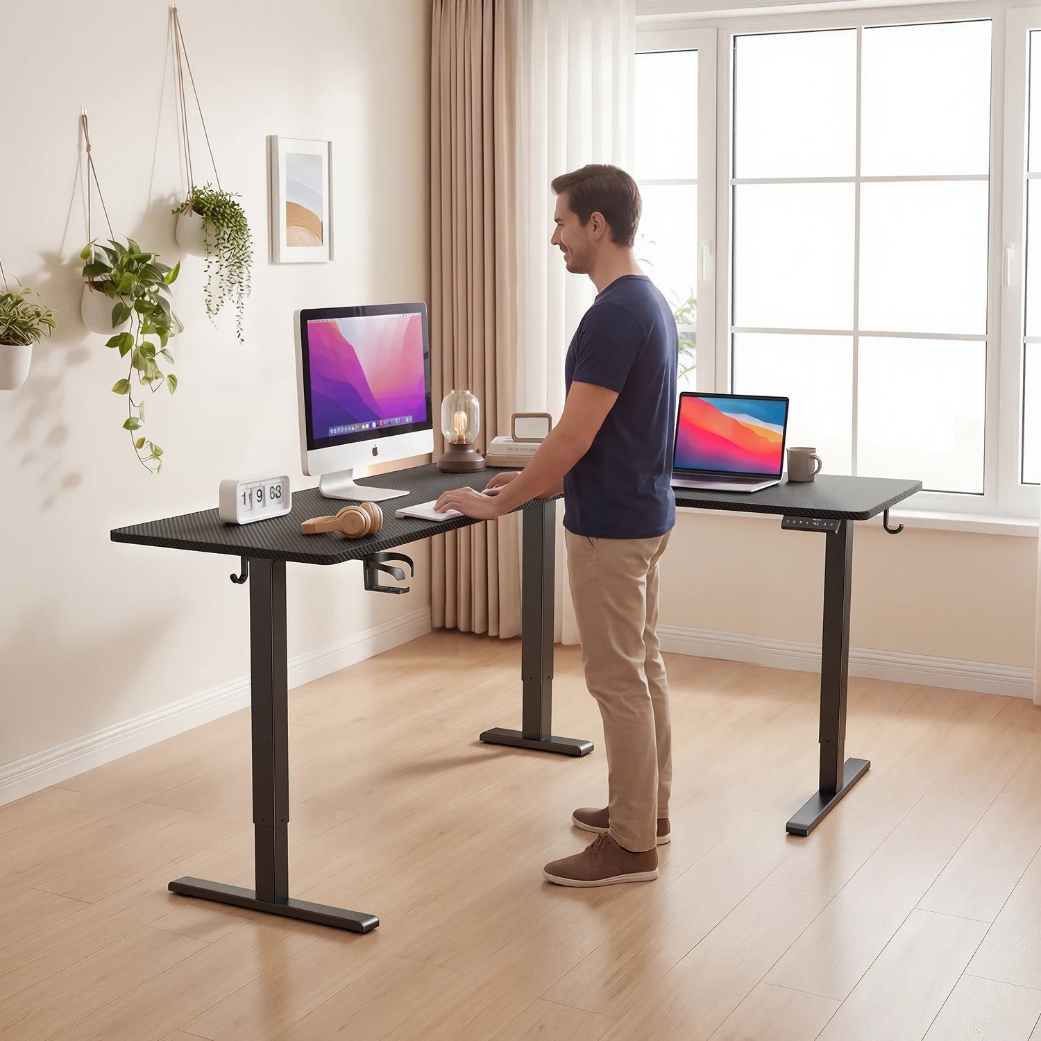 Pro L Shaped Standing Desk