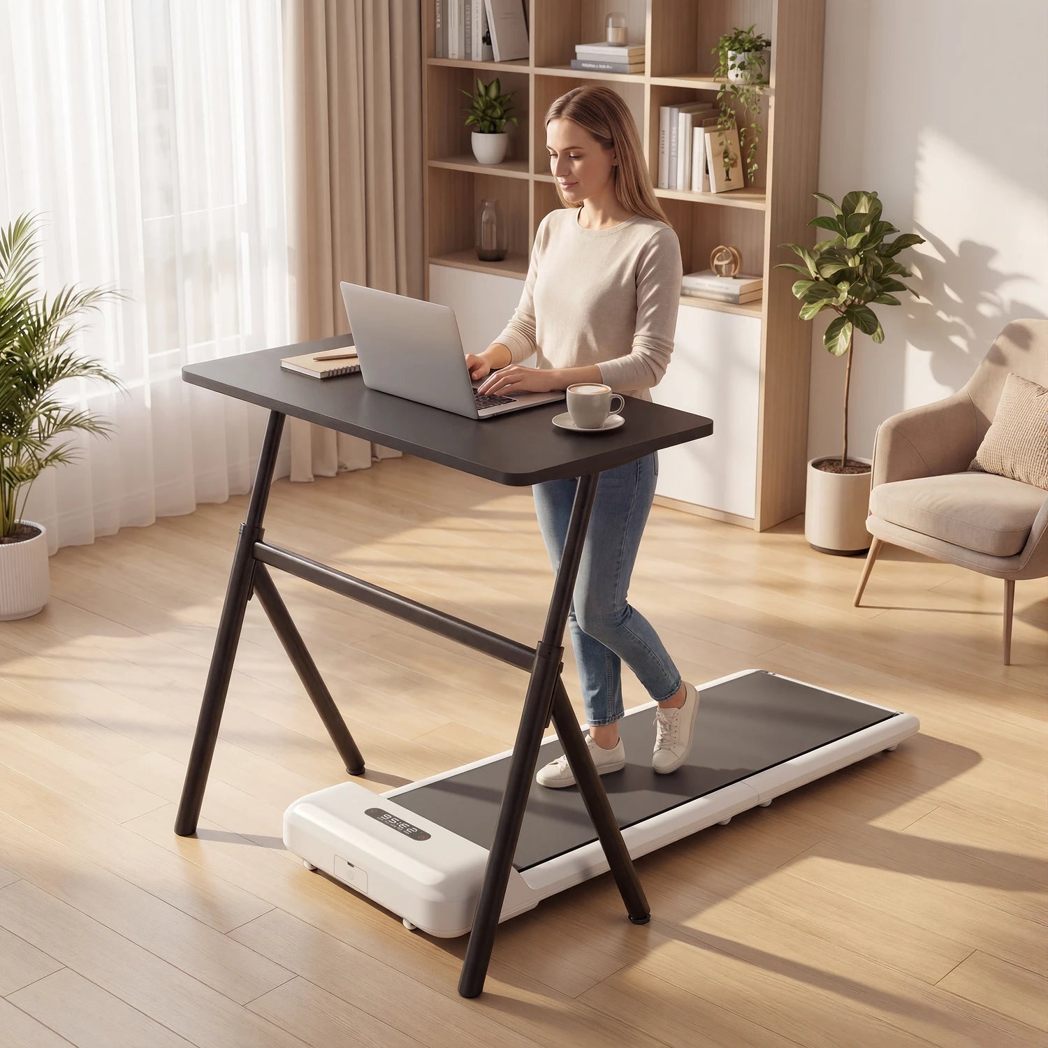 Pro 4-Leg Pneumatic Standing Desk