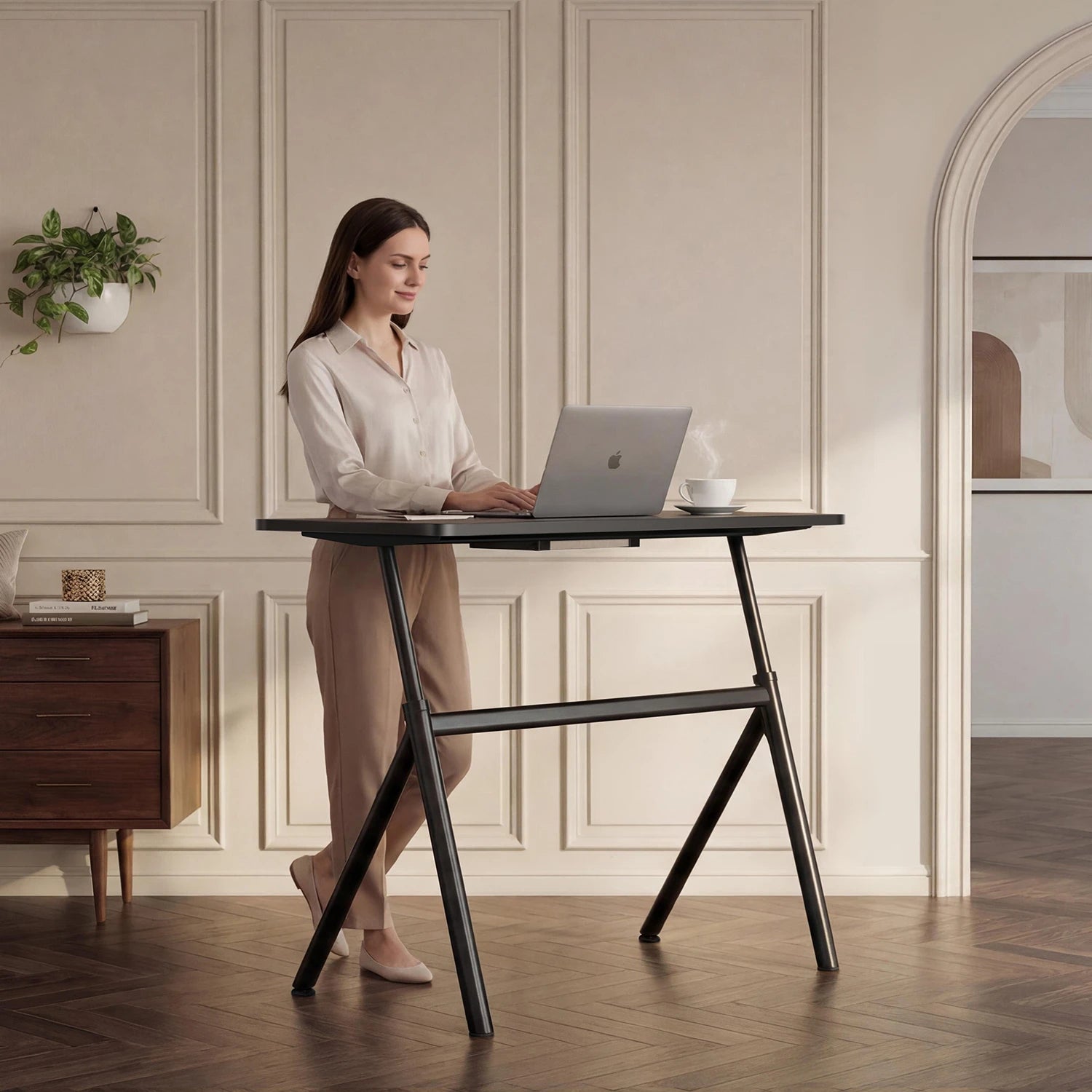 Pro 4-Leg Pneumatic Standing Desk