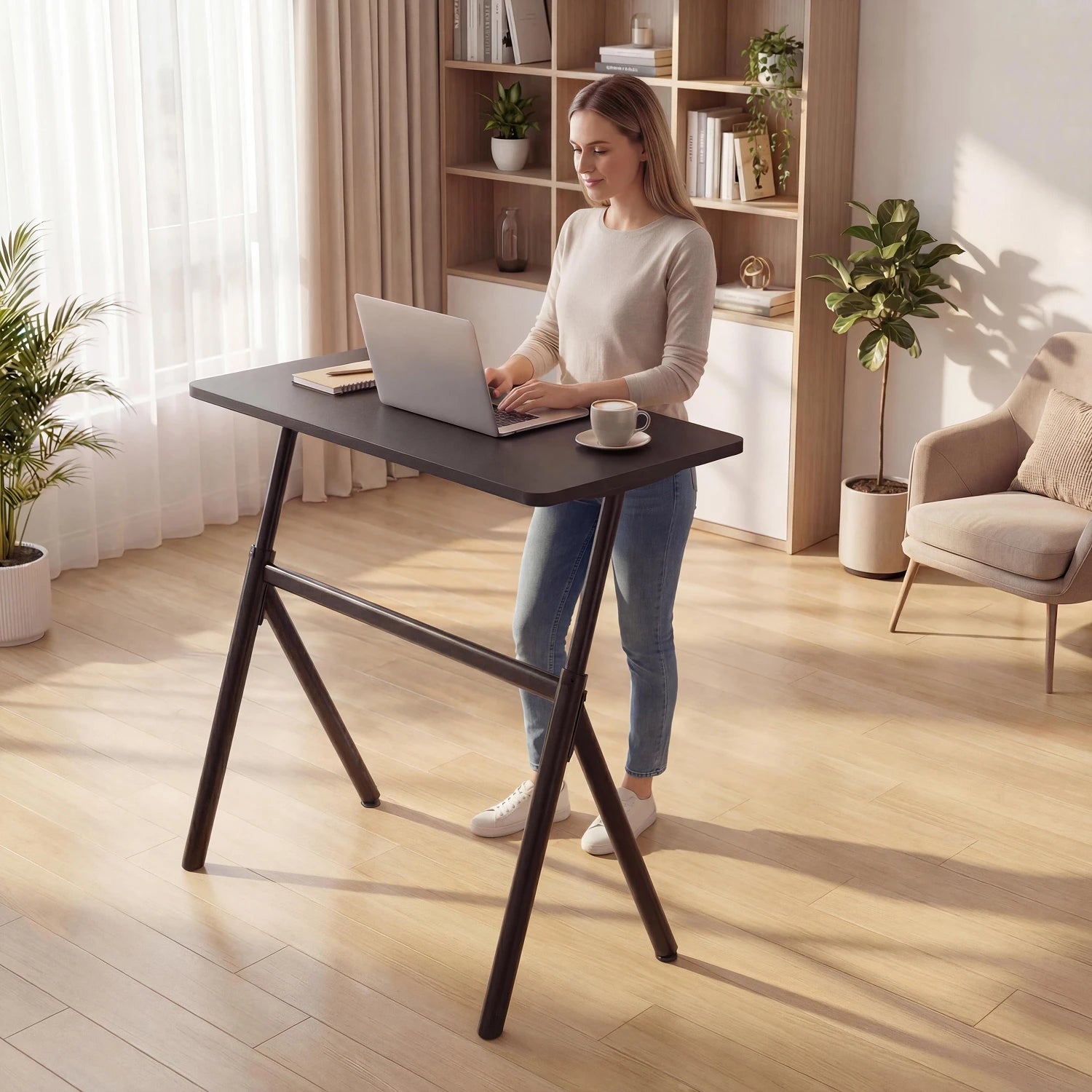 Pro 4-Leg Pneumatic Standing Desk