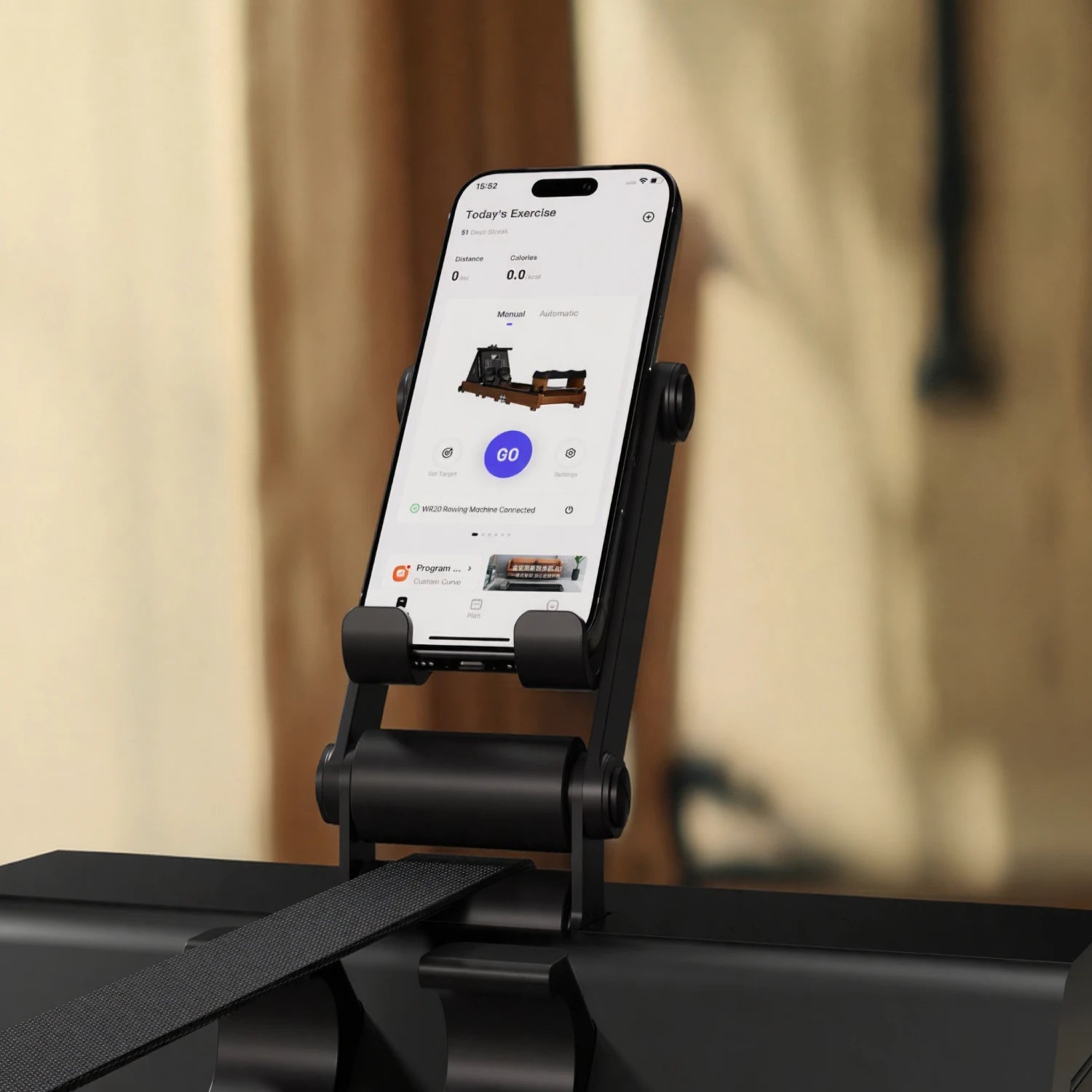 WR20 Water Rowing Machine | High-Resistance