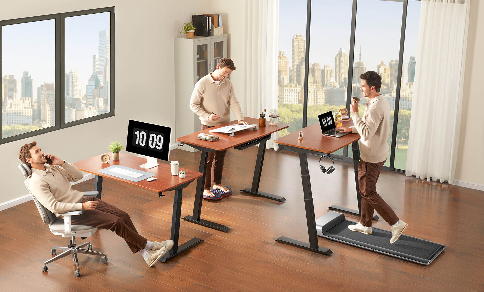 SmartDesk: Standing desk for walkingpad