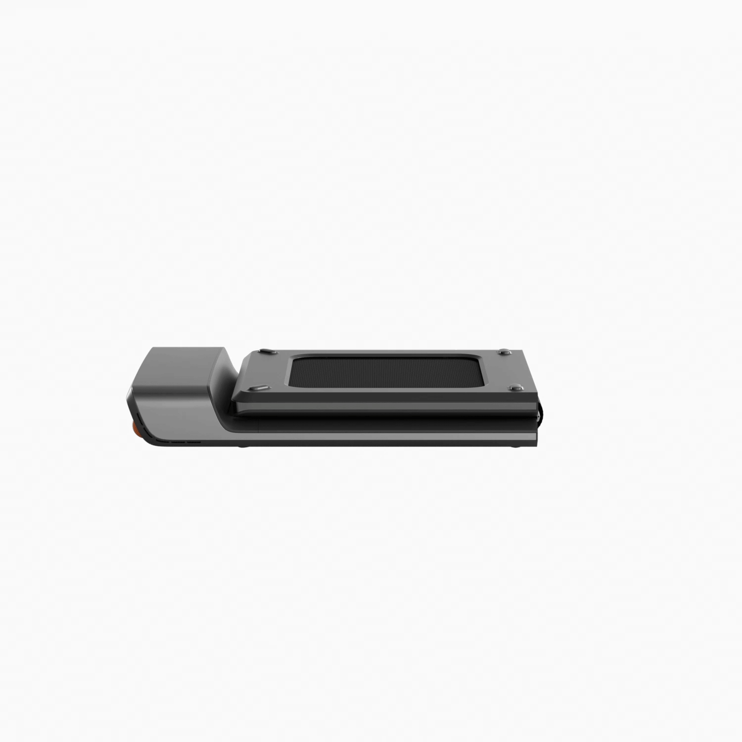 WalkingPad P1 Just Walk treadmill folding animation showing compact storage design
