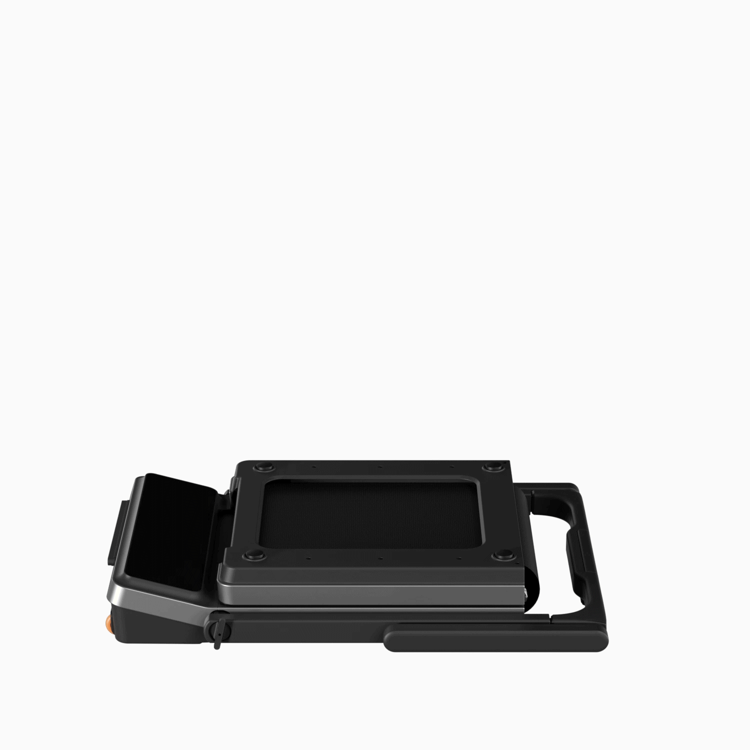 WalkingPad Z3 Hybrid treadmill folding animation showing compact storage design