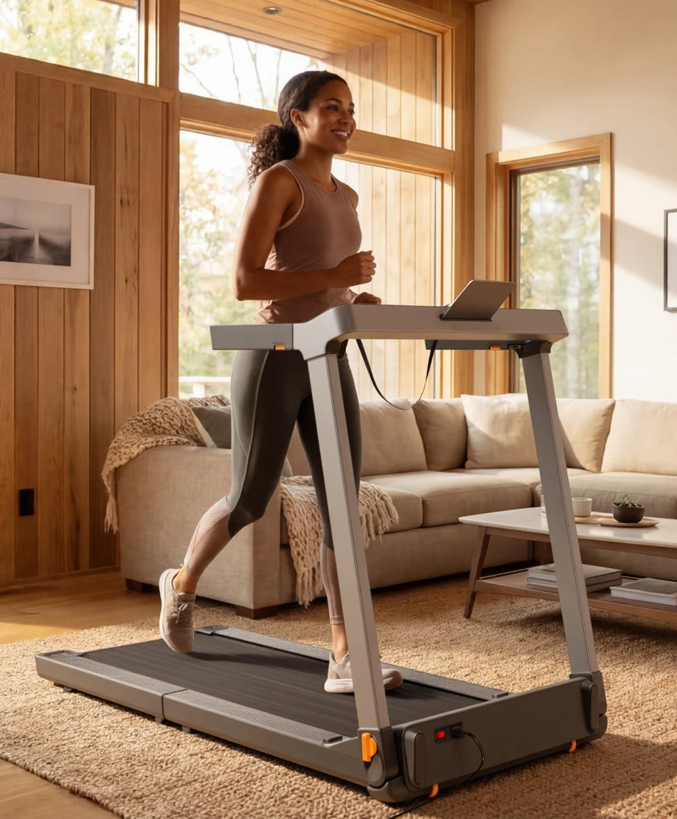 WalkingPad Denise Austin treadmill home fitness solution for small apartments
