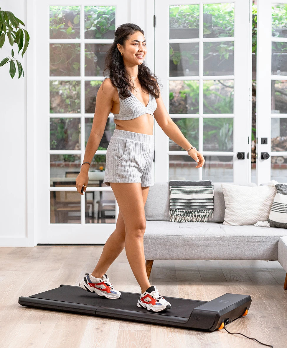 WalkingPad A1 Pro treadmill used for daily walking exercise at home