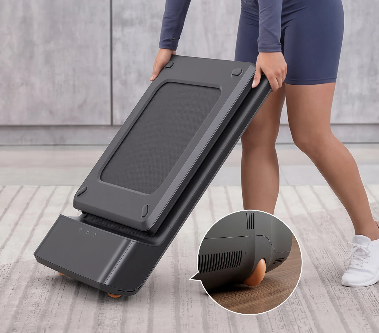 WalkingPad A1 Pro treadmill ready to use out of the box with no assembly
