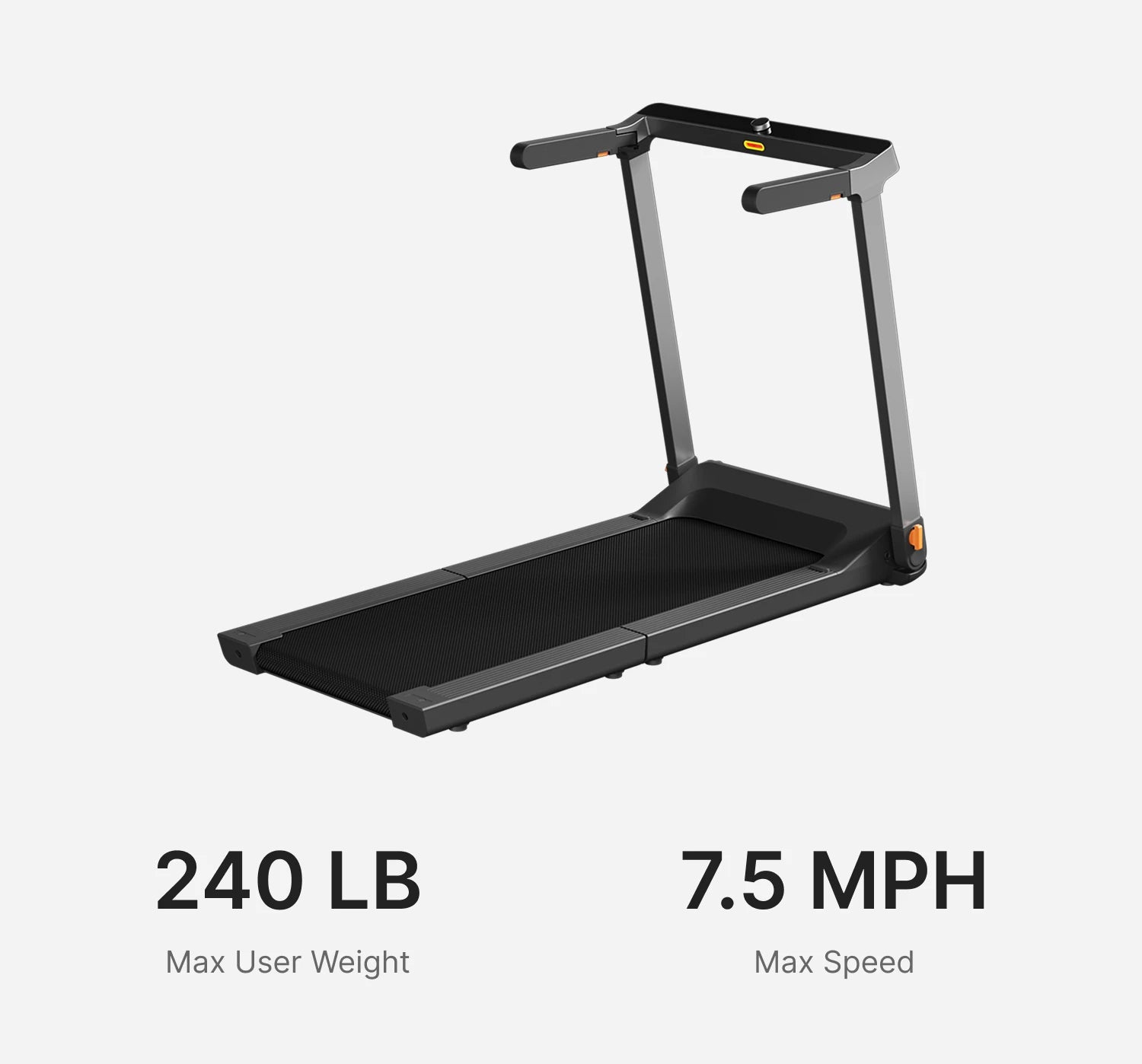 WalkingPad Denise Austin 2.0 treadmill with 240 lb weight capacity and 7.5 mph max speed
