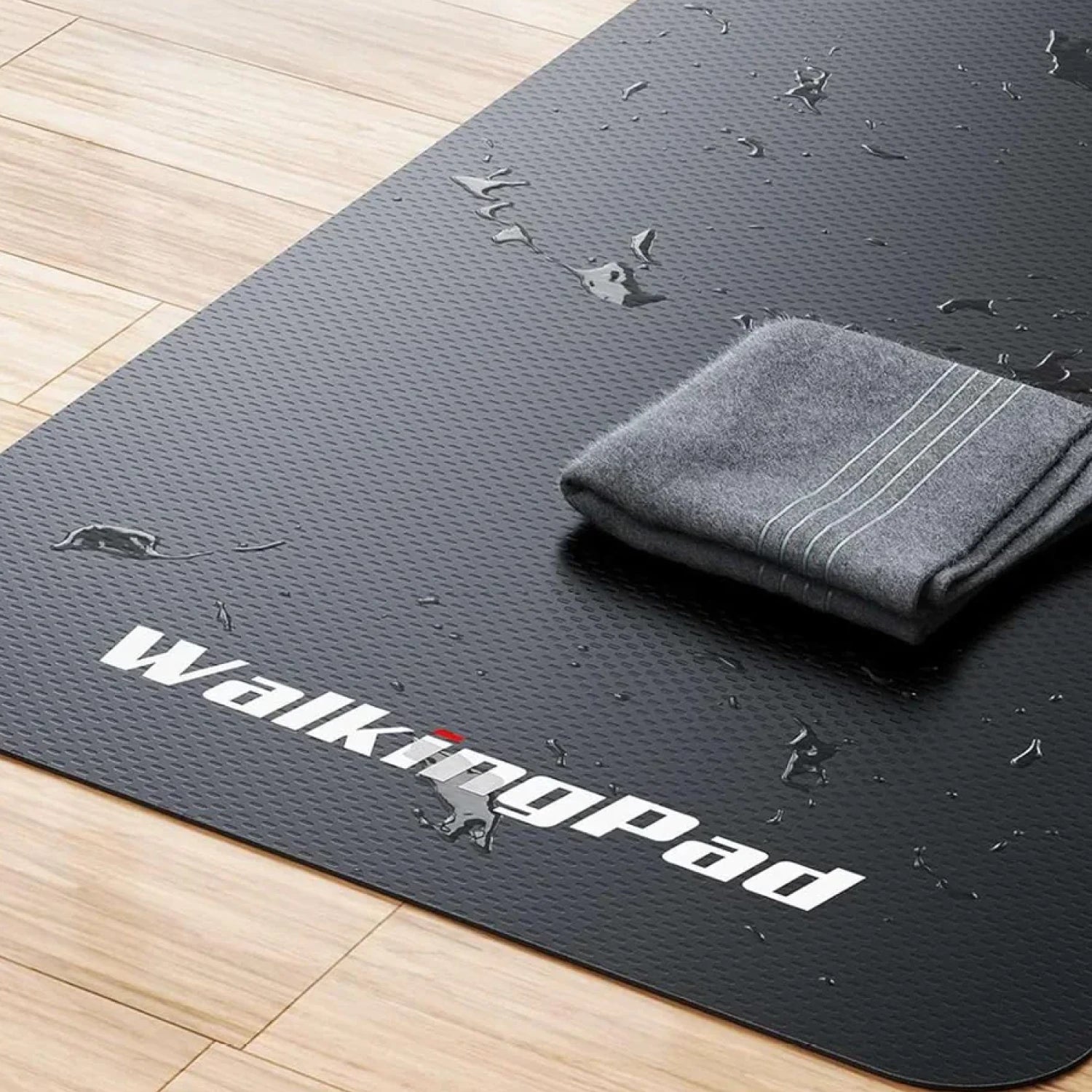 water resistant treadmill mat easy clean durable material surface