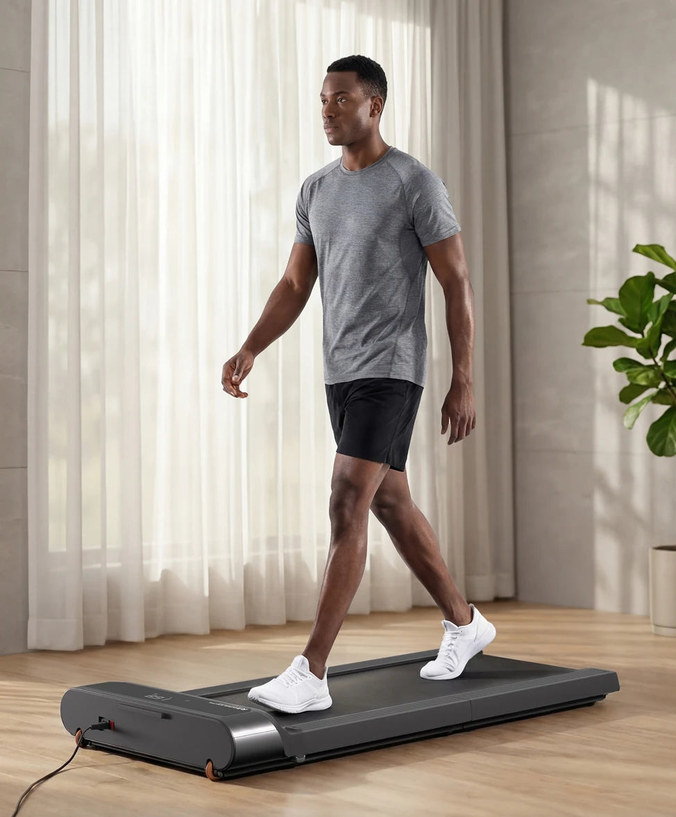 WalkingPad R3 treadmill used for daily walking exercise at home