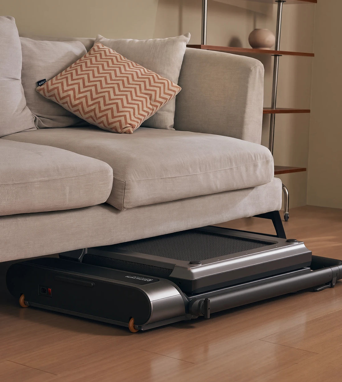 WalkingPad R3 Hybrid treadmill compact foldable design for small home spaces