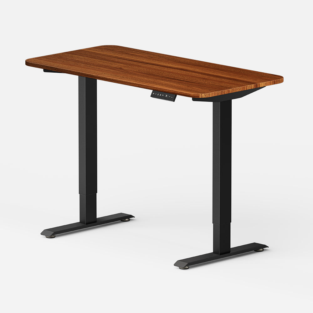 walkingpad standing desk Dark Brown