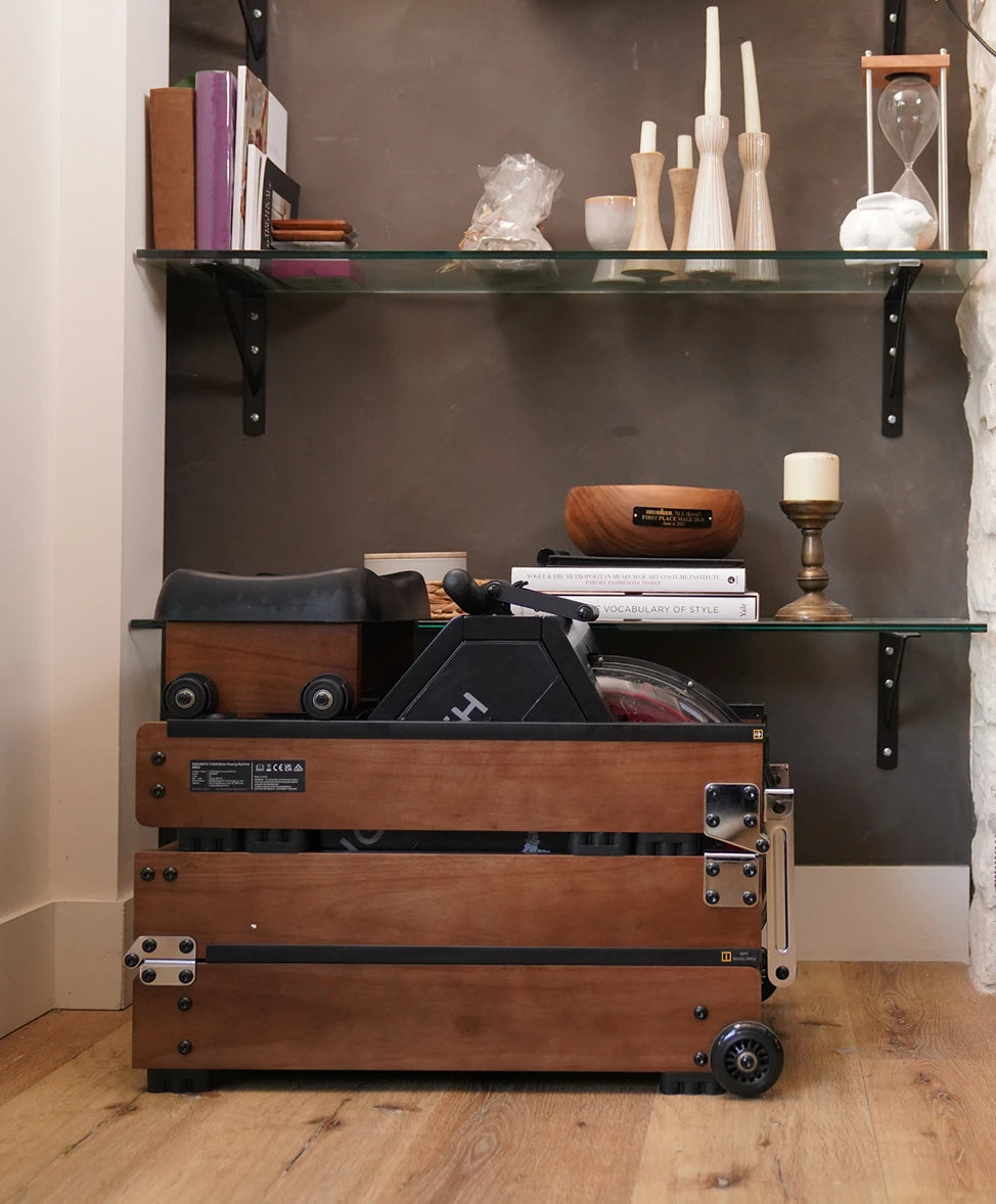 WalkingPad WR20 rowing machine compact storage solution for home use