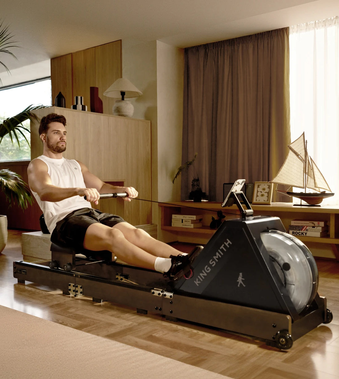 WalkingPad WR20 rowing machine comfortable indoor rowing full body workout