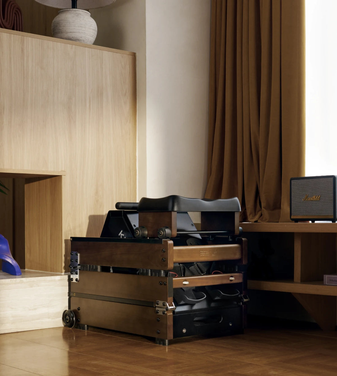 WalkingPad WR20 trifold rower compact storage design fits easily in home spaces