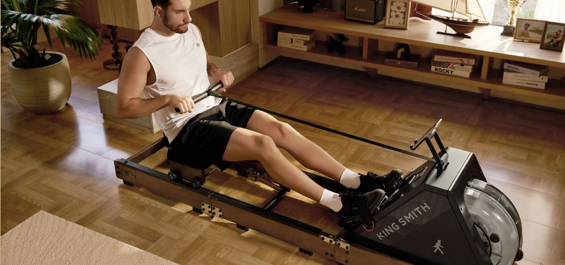 WalkingPad WR20 rowing machine fluidforce water resistance for realistic rowing feel