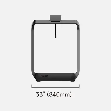 Front width dimensions of the WalkingPad X218 foldable treadmill
