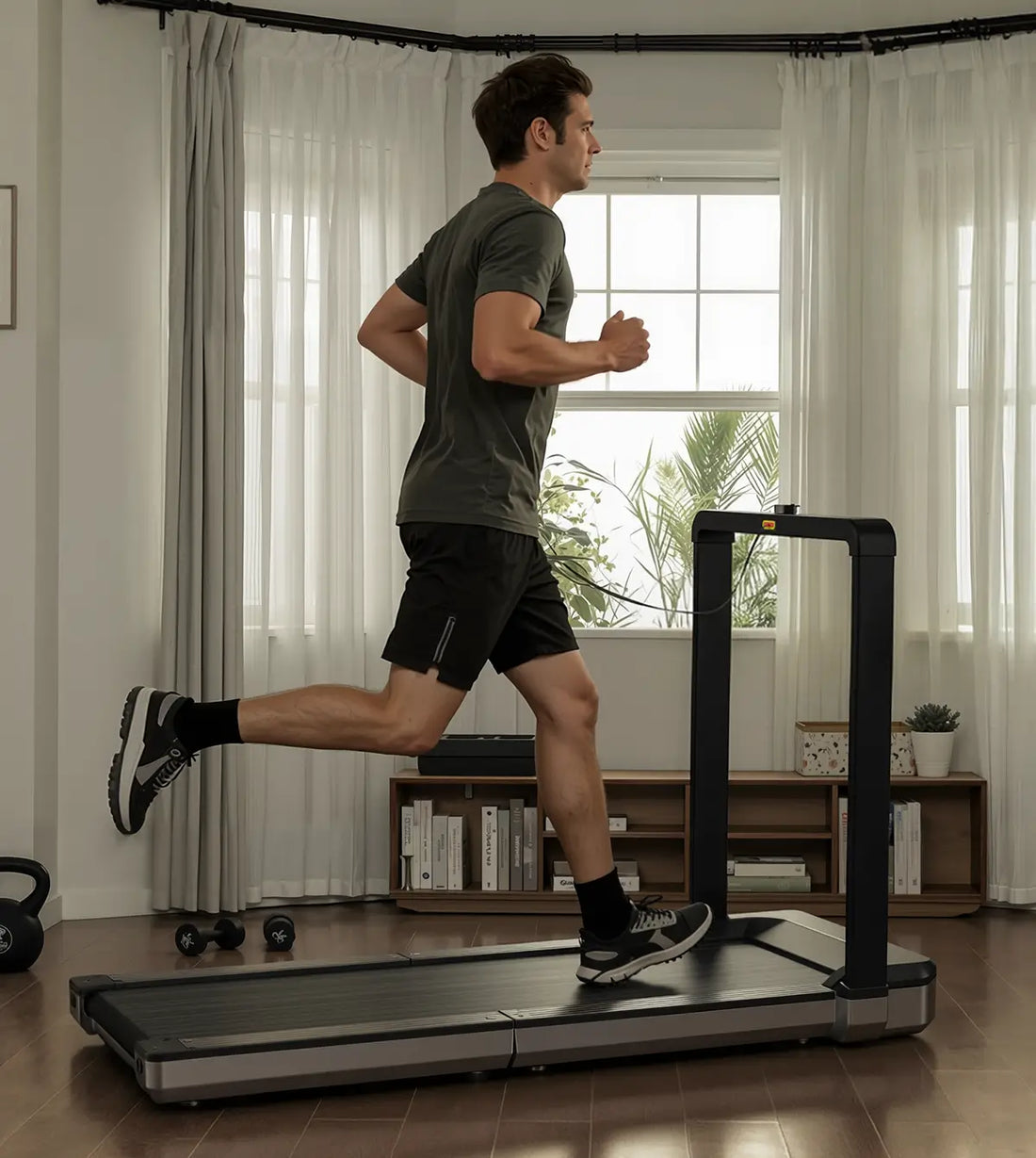 WalkingPad X25 foldable treadmill overview video showing indoor running and home workouts

