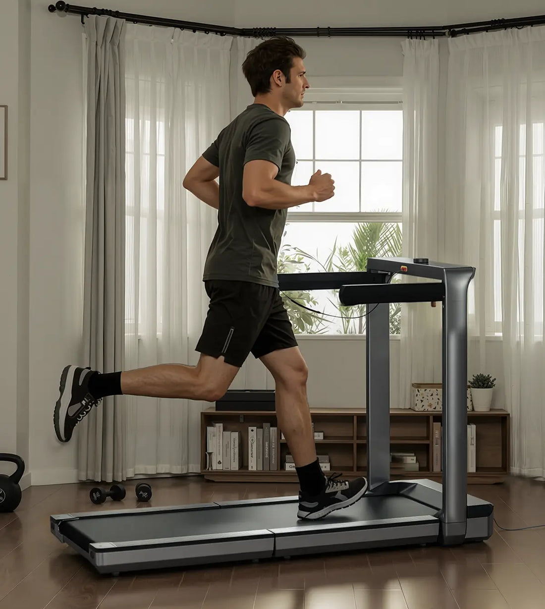 WalkingPad X25 plus foldable treadmill designed for smooth indoor running and home workouts
