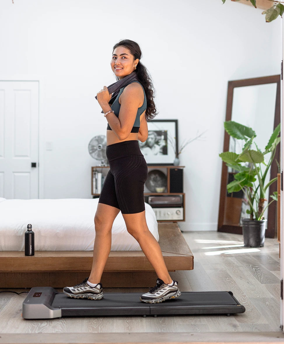 WalkingPad Z1 walking pad used for everyday walking exercise at home