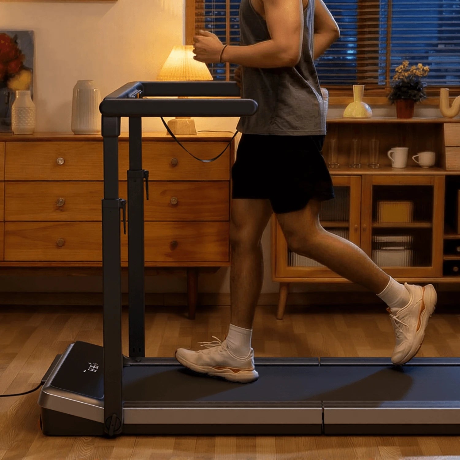 WalkingPad Z3 Hybrid Plus treadmill whisper quiet motor for comfortable indoor walking workouts