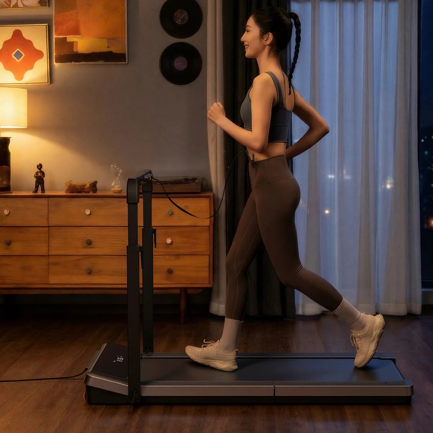 WalkingPad Z3 Hybrid treadmill whisper-quiet cardio with brushless motor for home workouts