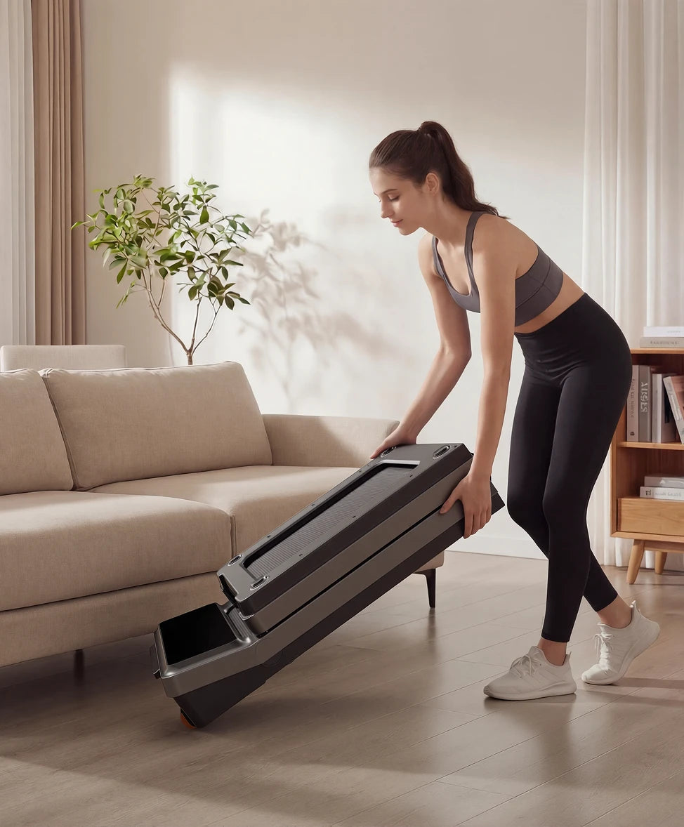 WalkingPad Z3 walking pad compact design for easy storage and portability
