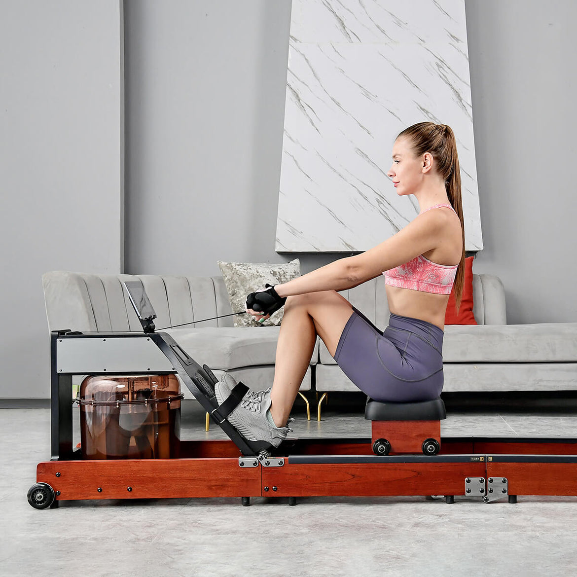 Kingsmith WR1 – Foldable Water Rowing Machine for Full-Body Workouts ...
